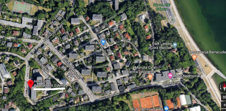 Apartament Horizon Z Widokiem Na Morze Gdynia Eksteriør billede